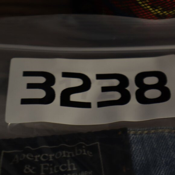 Abercrombie & Fitch Rustin Athletic Slim Stretch Pants Womens 33X32 Everyday Y2K - Picture 15 of 16